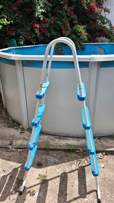 Piscina 3,6mx1,6m chapa metálica