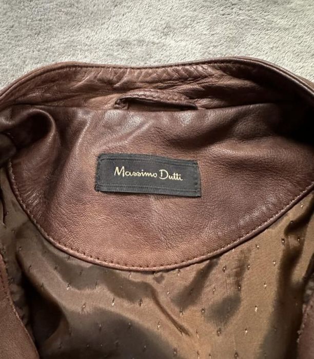 Massimo dutti  шкіряна куртка