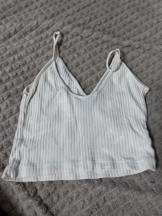 топ майка обтягивающая