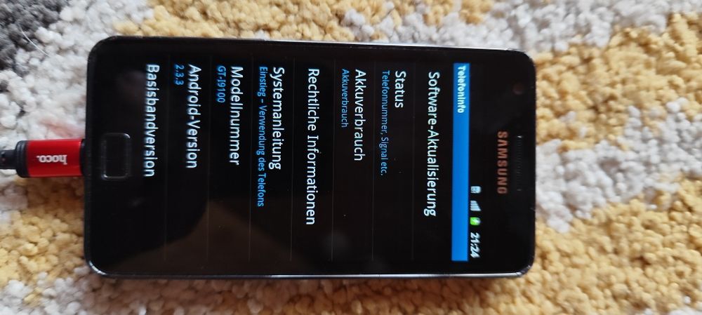 Ретро Samsung Galaxy S II (GT-I9100) / Android 2.3.3 / Робочий раритет