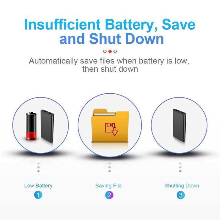 Mini dyktafon 3w1 - nagrywanie 13h, odtwarzacz MP3, pamięć 32GB