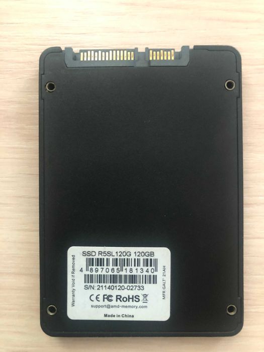 SSD диск AMD Radeon R3 120GB 2.5" SATA