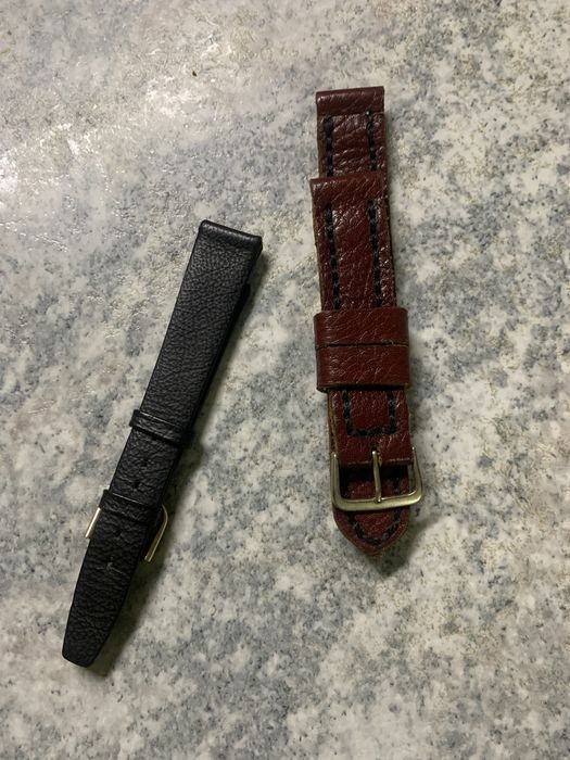 Ремешек кожаный для наручных часов OMAX 18мм