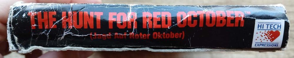 Hunt For The Red October BOX NES Nintendo PAL B prezent