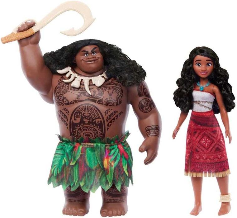 Набір Mattel Disney Moana 2, Moana & Maui Моана та Мауї Ваяна Дісней