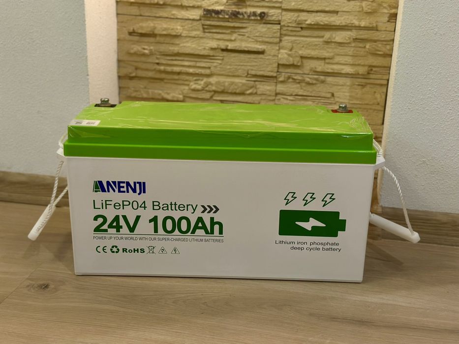 Акумулятор ANENJI 24 v 100Ah LiFe P04 Battery
24