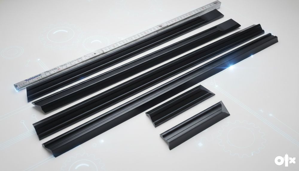 Молдинги дверей (нові, чорні) ВАЗ / Лада. Комплект.