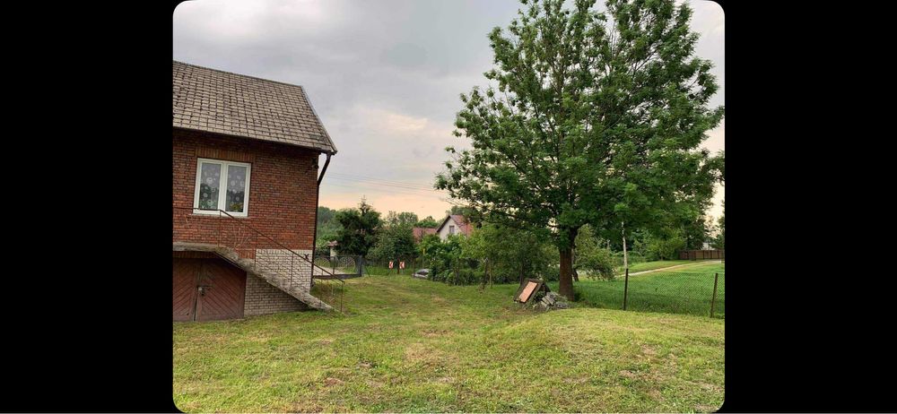 Dom z widokiem na las