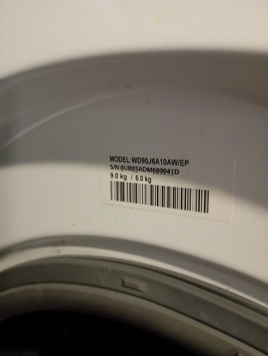 Placa principal Samsung lava e Seca 9.0kg / 6.0kg