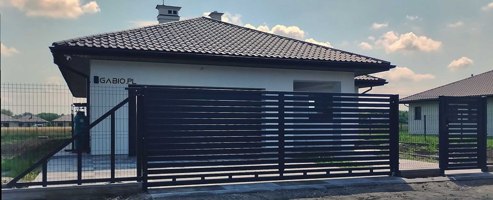 Brama przesuwna palisadowa wys. 1,5/5m plus inne wys. i dług.