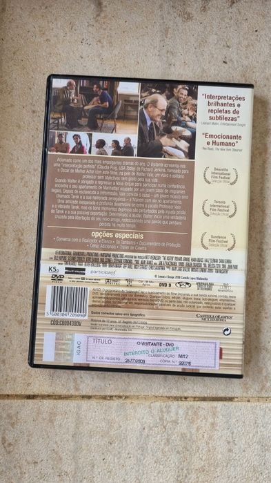 Dvd o visitante em bom estado