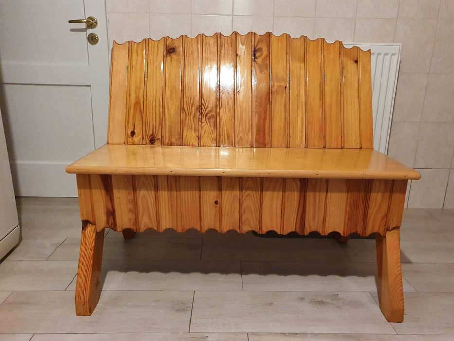 Sprzedam dwie drewniane ławy