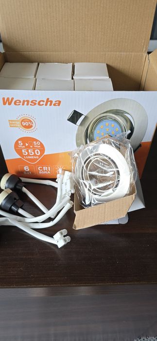Oświetlenie LED 6 sztuk zestaw