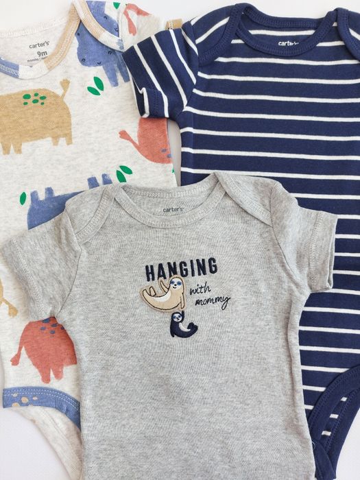 Набір боді Carters, 9M, 12М, 18M