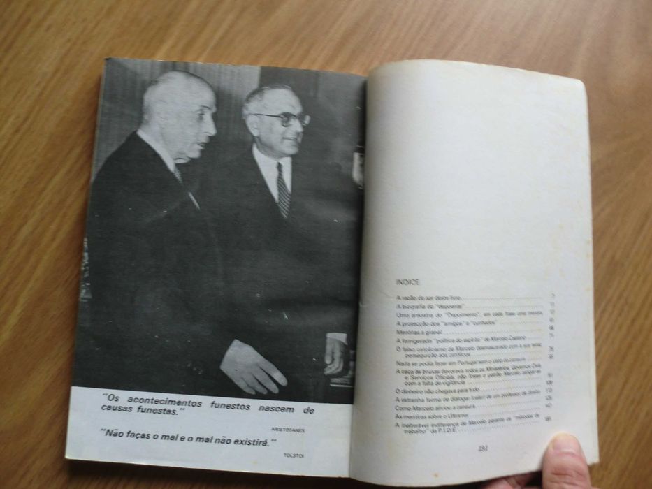As Mentiras de Marcelo Caetano
Cor. António Cruz e Vitoriano Rosa