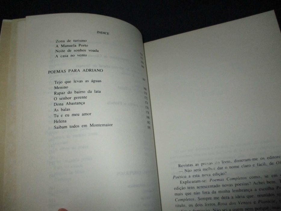 Livro Obra Poética Manuel da Fonseca Autografado