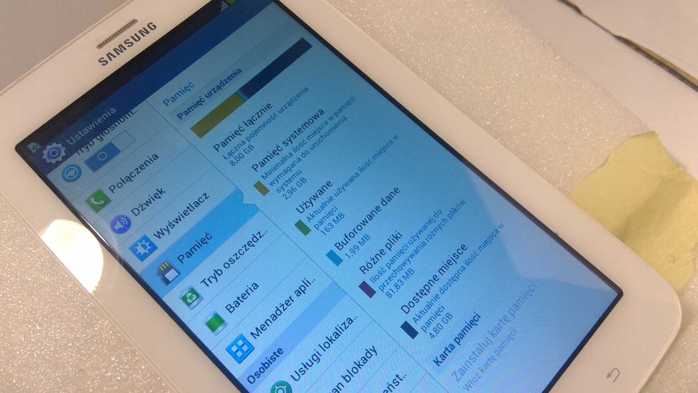 Tablet Samsung Galaxy Tab 3 Lite 7" nr1242