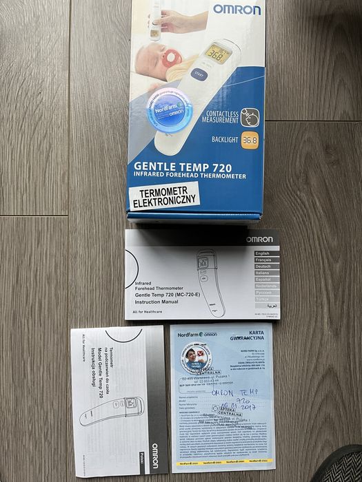 Termometr elektroniczny Omron Gentle temp 720