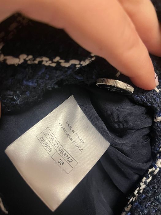 Marynarka tweedowa Chanel