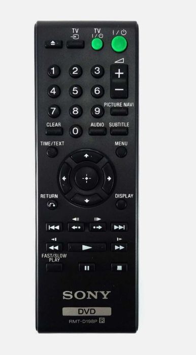 Pilot DVD Sony RMT-D197P