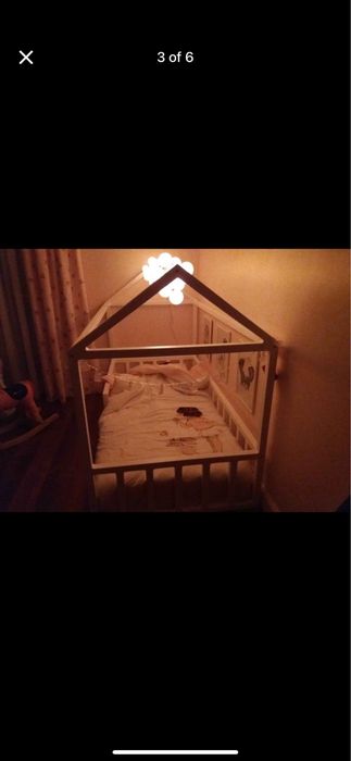 Cama montessori criança