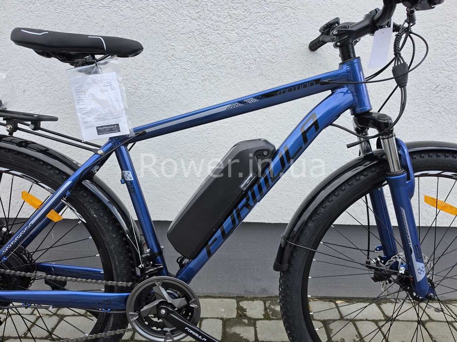 Велосипед з електроприводом 29" AL Formula eMOTION PLUS DD FR рама-19" 36B 12.5А*г 500Вт синьо-чорний 2026