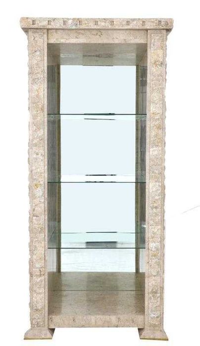 Estante folha de pedra