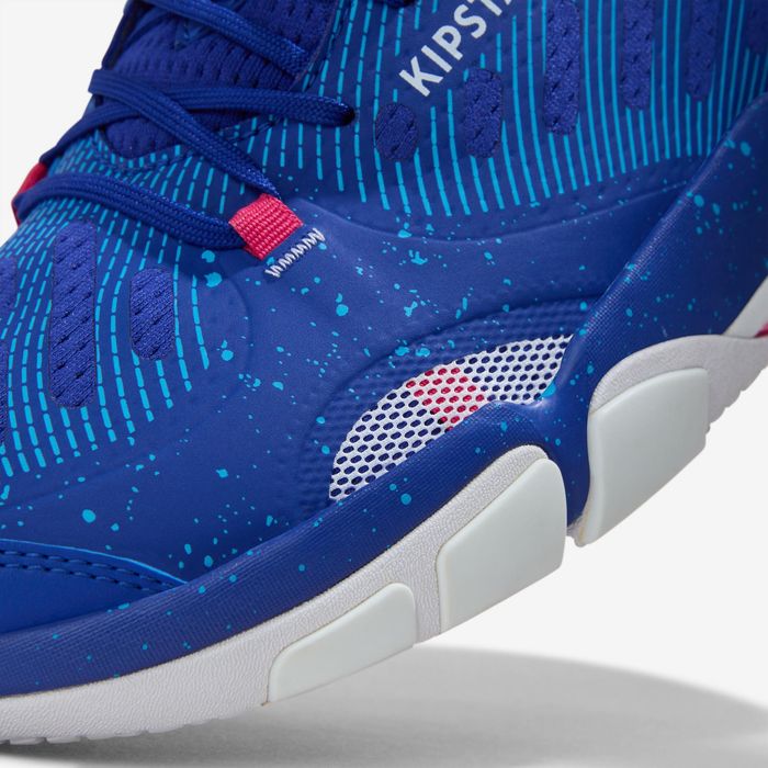 Calçado de Voleibol Adulto Cushion baixo azul