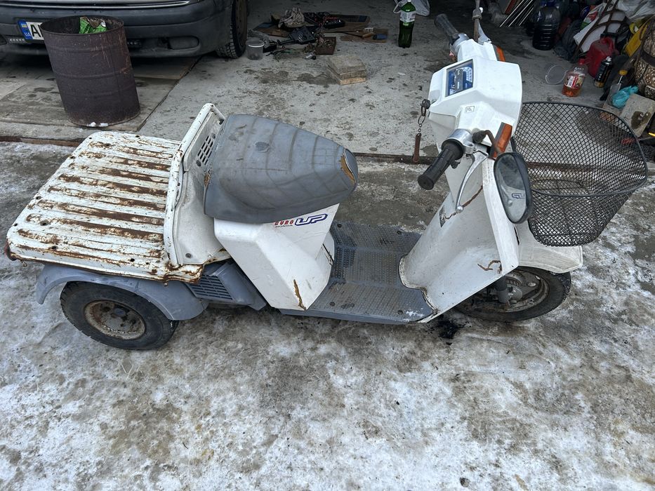 Honda gyro up три колеса