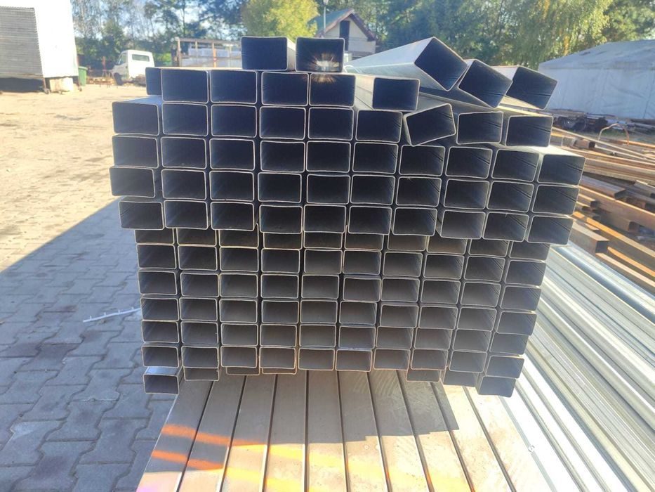 Profil ocynkowany 60x40x1,2. Słupek ogrodzeniowy, ogrodzenie panelowe