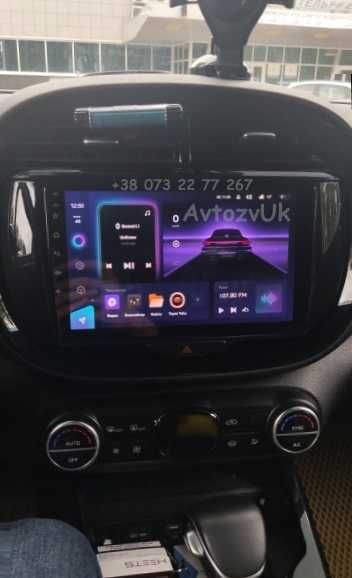 Магнитола SOUL Kia RAY Соул Киа Рэй GPS USB 2 дин Carplay Android 15