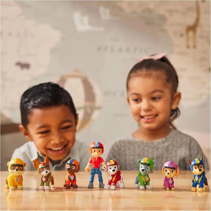 Щенячий патруль набор 8 щенков Paw Patrol Jungle Pups Action Figures