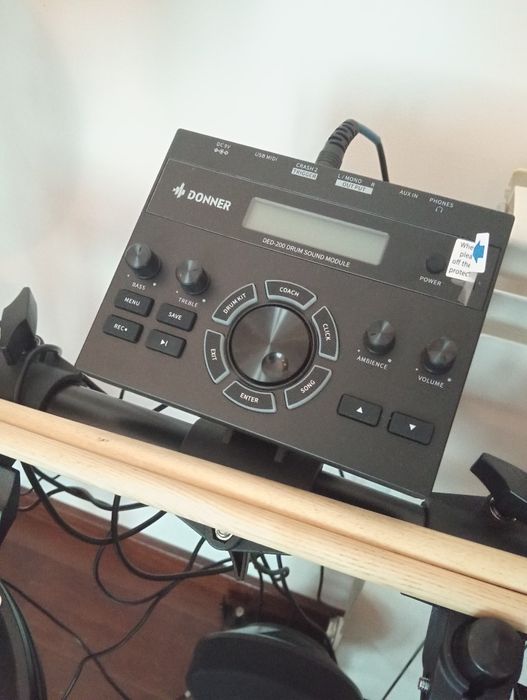 Bateria eletrónica Donner DED-200X -  Comprada há 1 mês