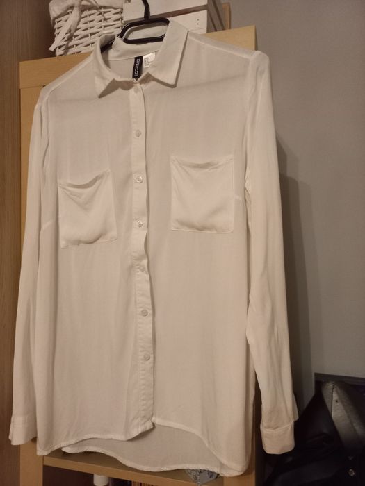 Koszula biała damska H&M