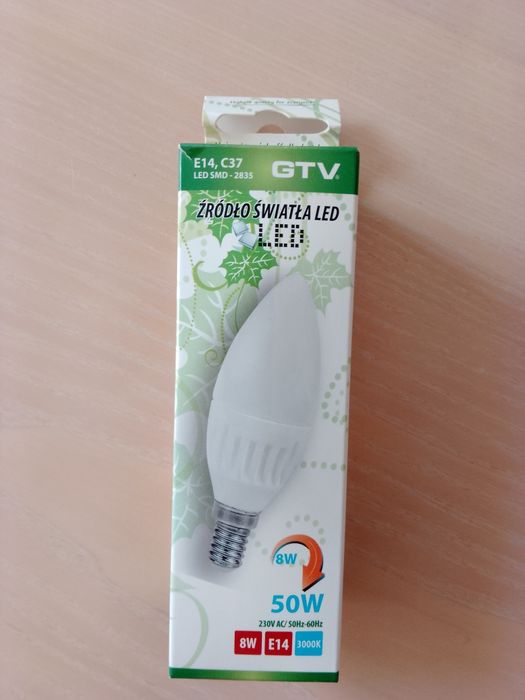 żarówka LED gtv C37