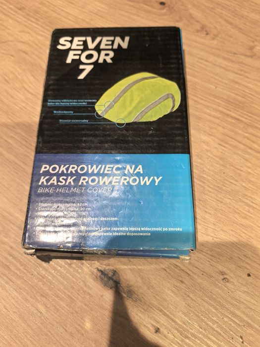 Pokrowiec na kask rowerowy Seven for 7