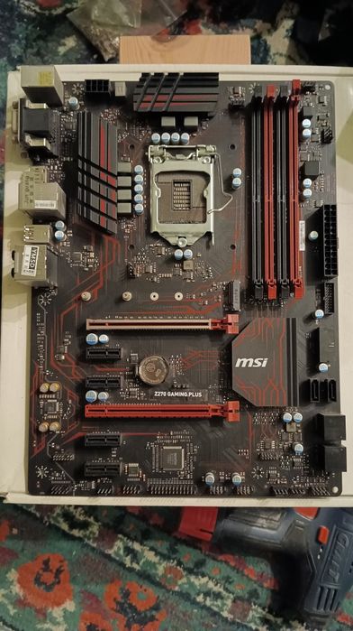Z270 gaming plus материнська плата