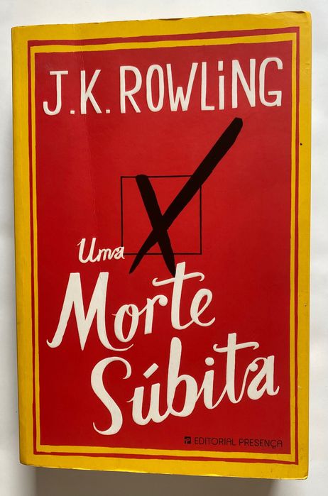 Book "A Sudden Death", by J. K. Rowling