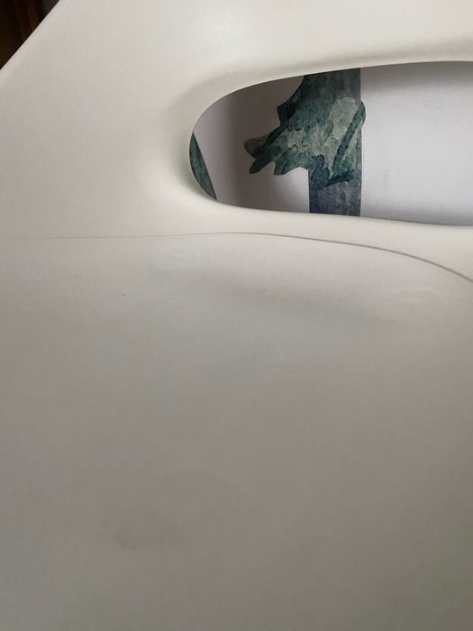 Krzesło biało-czarne loberget Ikea