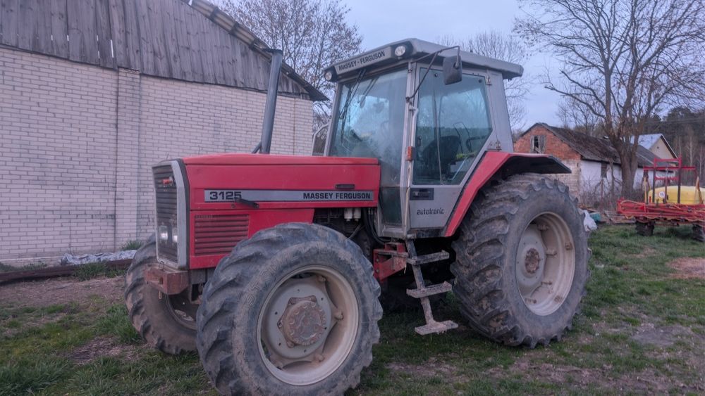 MF 3125, Claas, Bizon, przyczepy HL i THK