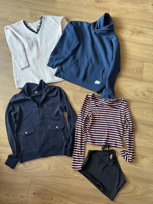 Ubrania S/M okazja 24 szt spodnie bluza