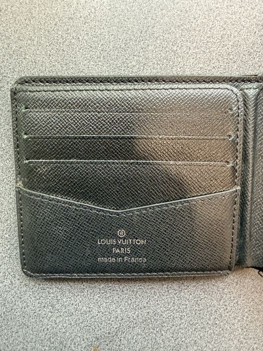 Portfel w stylu Louis Vuitton Damier Graphite – stan dobry