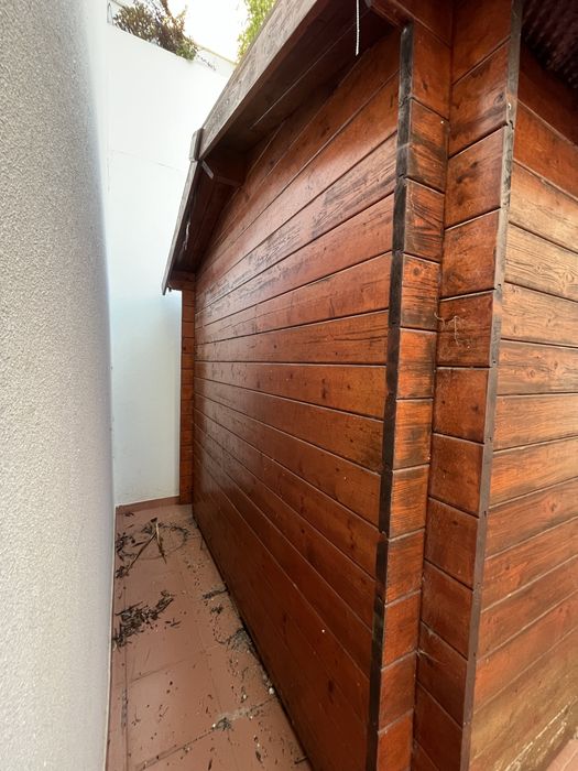 Casa de Abrigo de madeira Wood shed