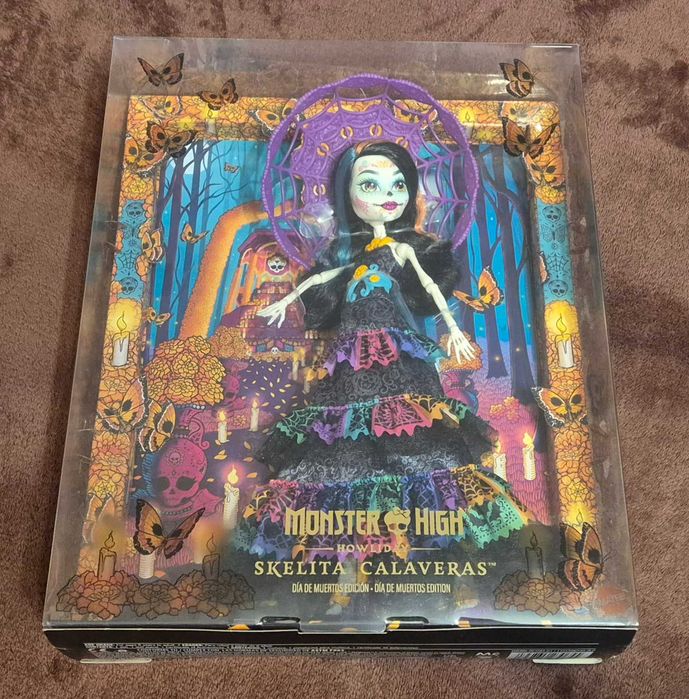 Monster High Skelita Calaveras Dia Muertos Lalka Szkielet Hxh99