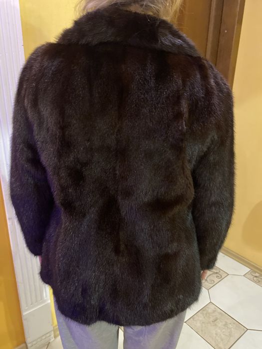 Шуба норкова цільна автоледі