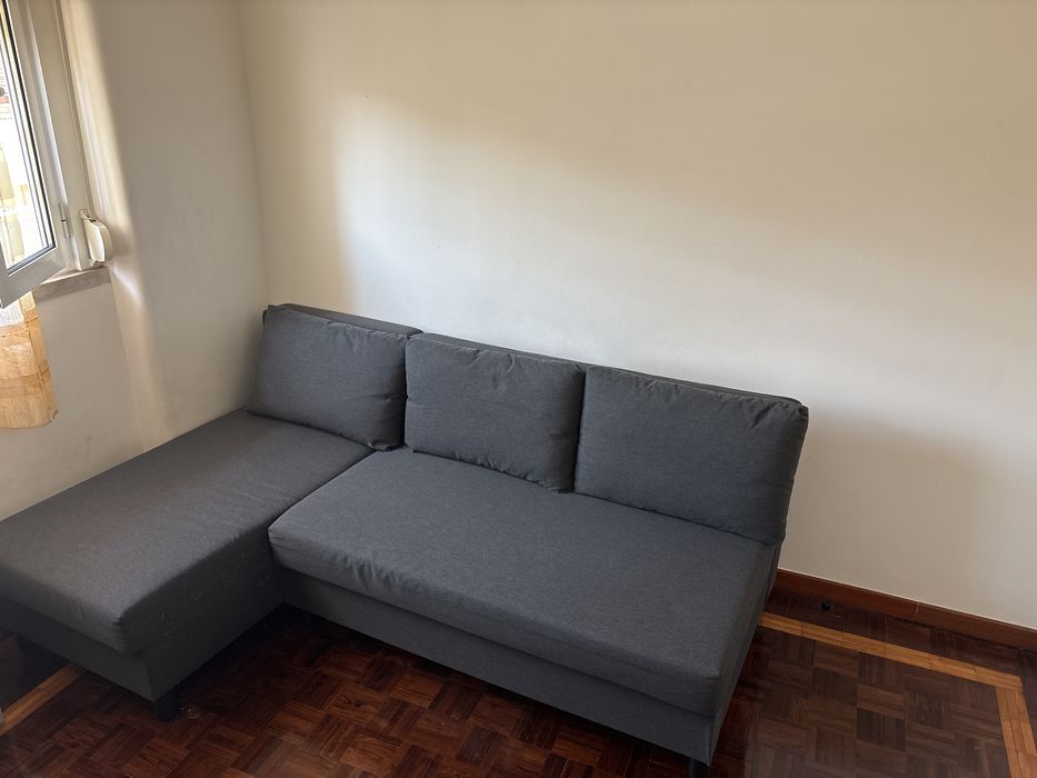 Sofa cama ikea alvdalen chaise longue