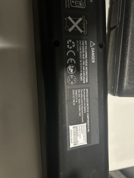 Батарея Gen2 - Gen3 specialized turbo levo SBC-B13 19 Ah/700Wh/36V