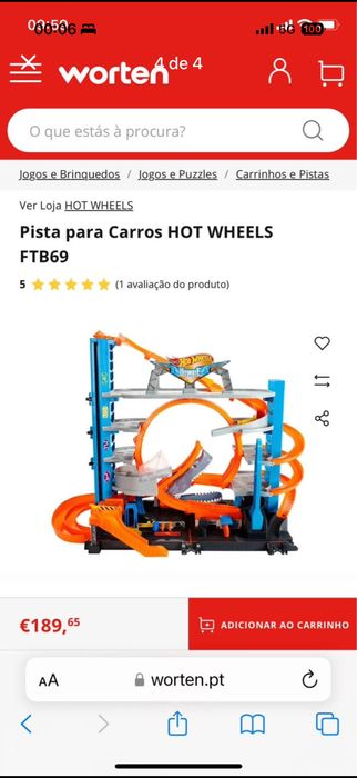 Pista hot wheels