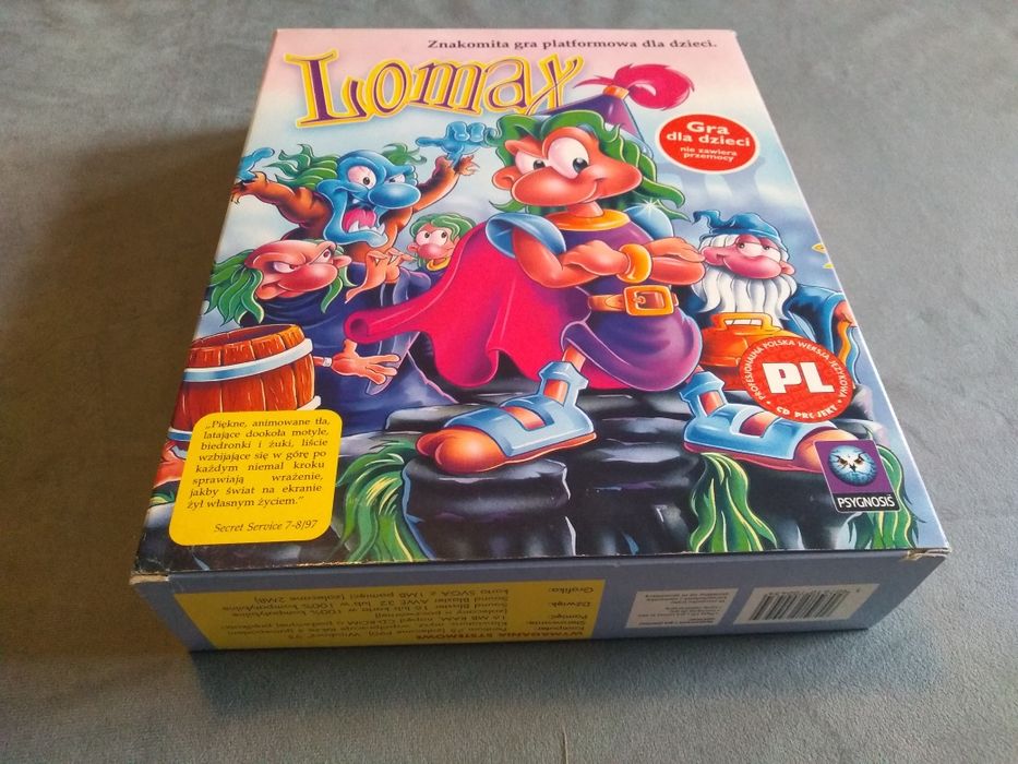 Lomax gra komputerowa dla dzieci big box