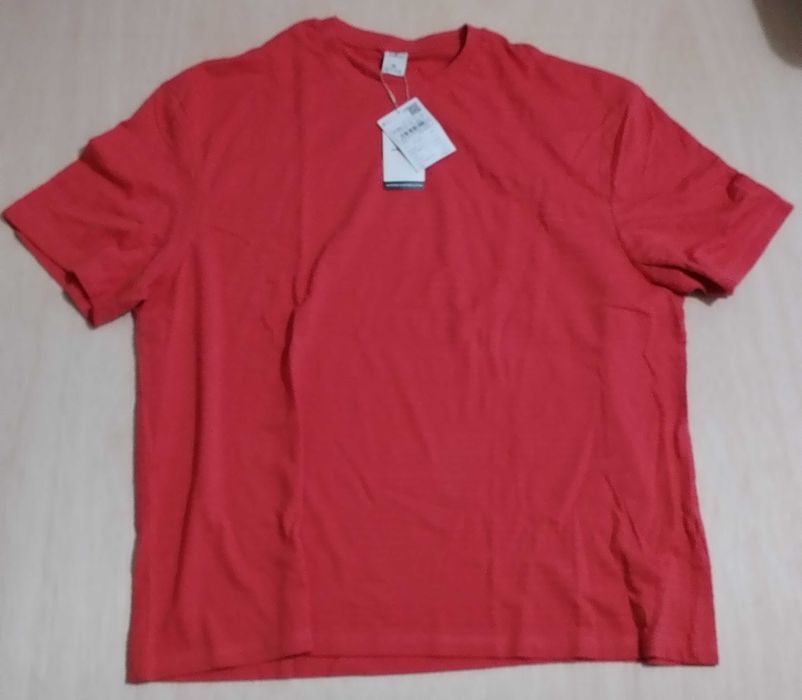 T-shirt de manga curta Springfield cor coral tamanho XXXL